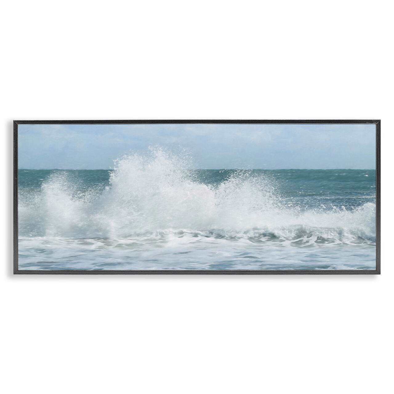 Stupell Industries Ocean Waves Crashing Foam Splash Framed Giclee Art